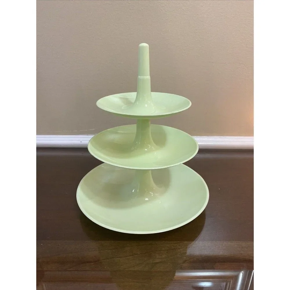 Koziol Etagere Babell Three Tier Serving Stand, Plastic, Preowned